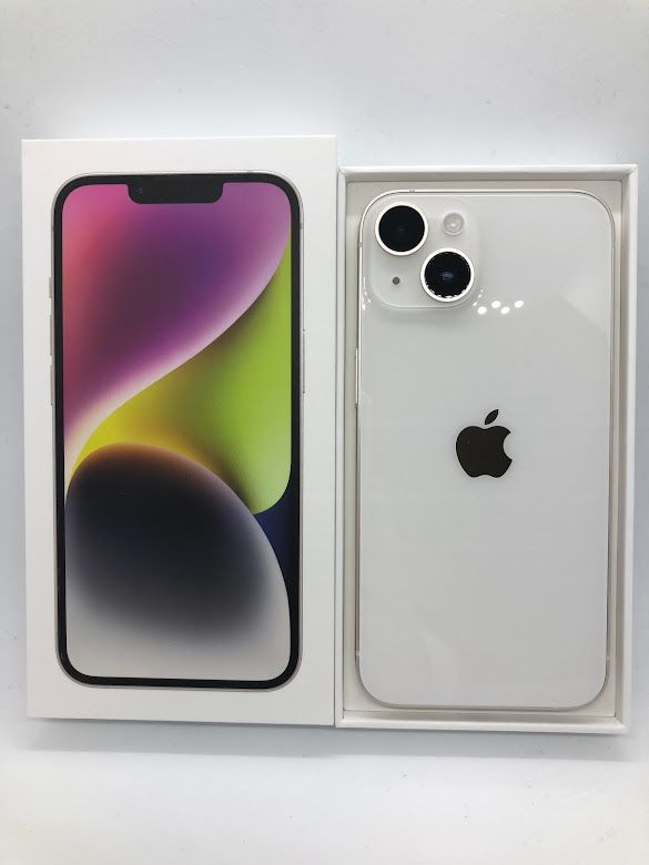 ムスビー｜iPhone14 128GB スターライト SIMフリー バッテリー100 