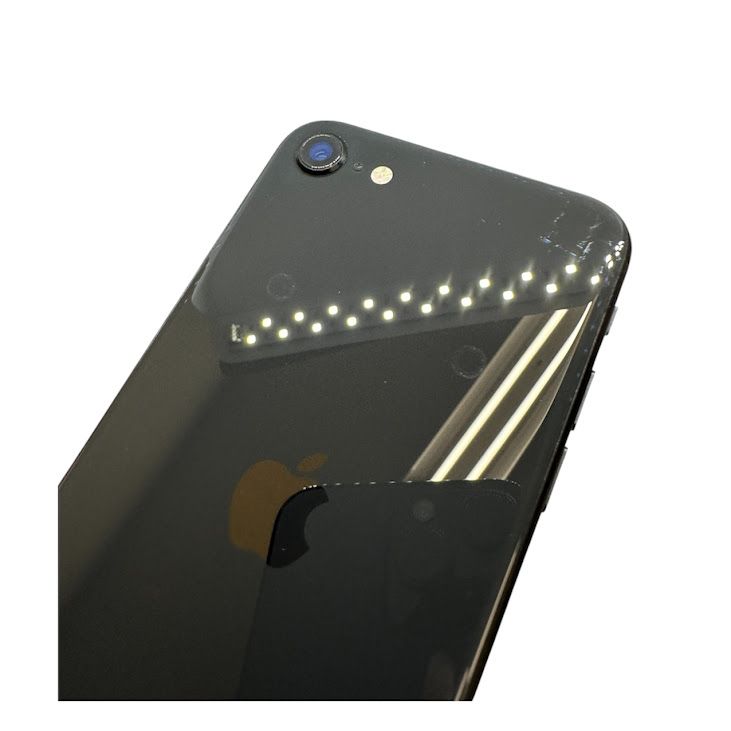 �ڥХåƥ꡼80%��iPhone��SE����2�����64GB���֥�å���SIM�ե꡼��au��