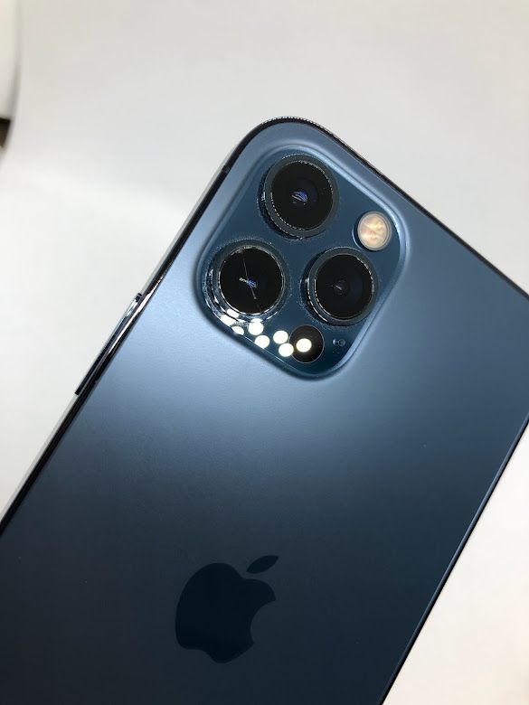 ムスビー｜iPhone12 Pro 256GB パシフィックブルー SIMフリー ドコモ版  