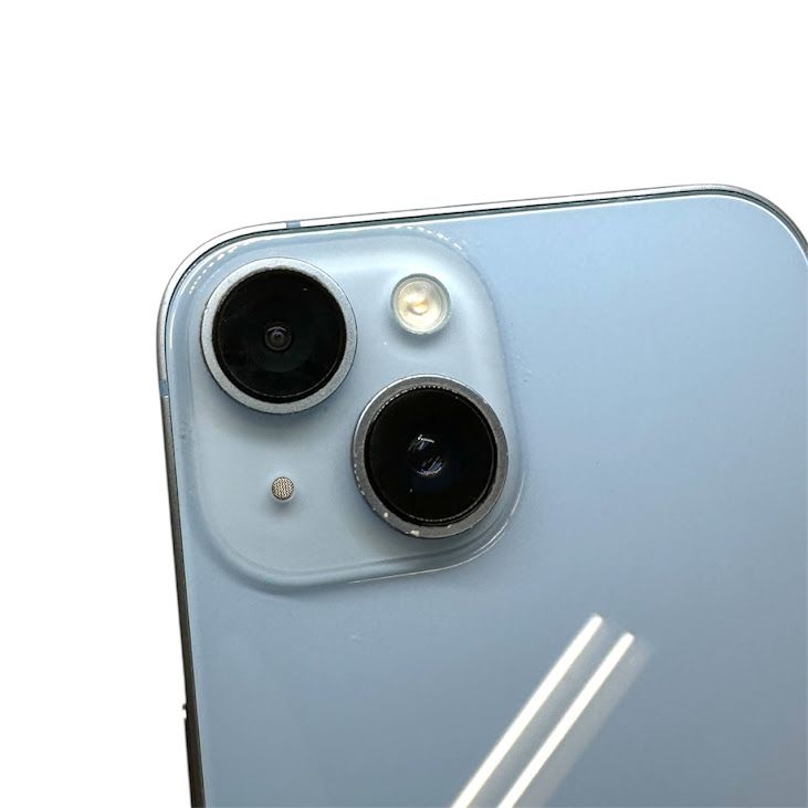 iPhone��14��256GB���֥롼��SIM�ե꡼��au��