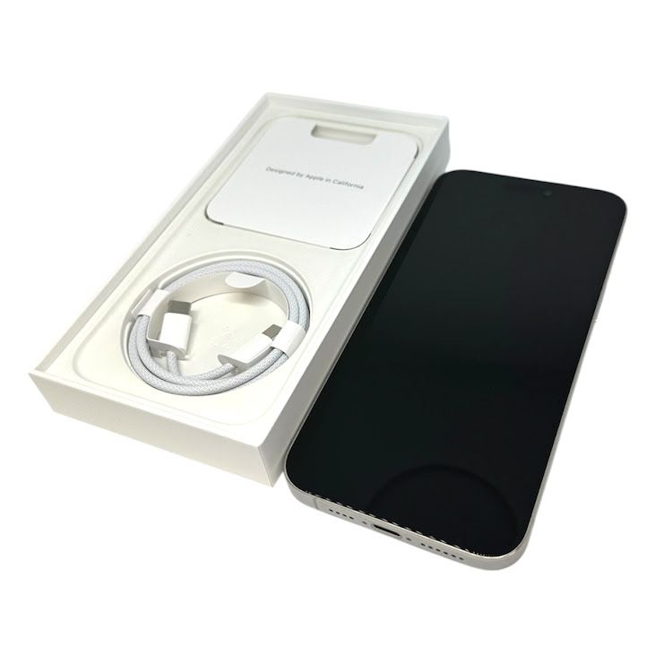 �ڥХåƥ꡼84%��iPhone��15ProMax��256GB���ۥ磻�ȥ����˥���