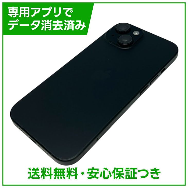 �ڥХåƥ꡼98%��iPhone��15��128GB���֥�å���SIM�ե꡼���ɥ�����