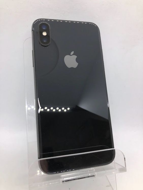 iPhone X　256GB　スペースグレイ　SIMフリー　au版　バッテリー76％