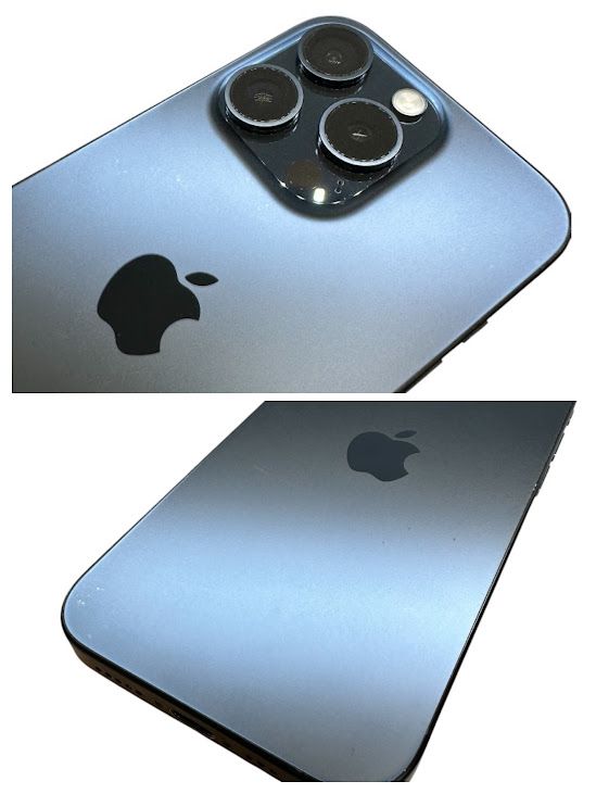 �ڥХåƥ꡼87%��iPhone��15Pro��128GB���֥롼�����˥��ࡡSIM�ե꡼