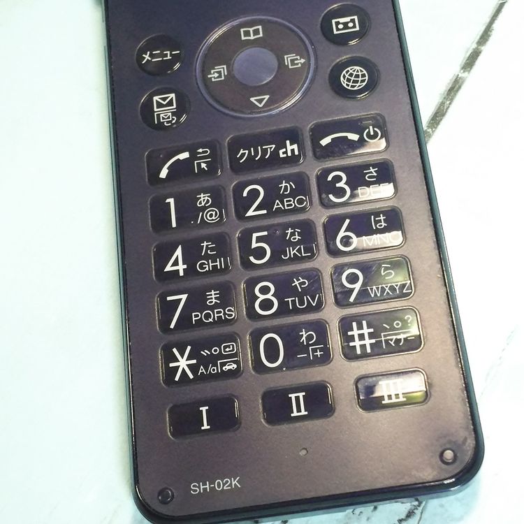 docomo SHARP �����쥹�������� SH-02K �֥롼�֥�å� �ͥ��ӡ�  604