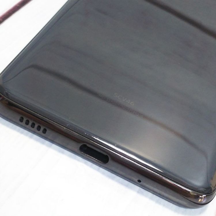 au Galaxy A20 SCV46 Black  100