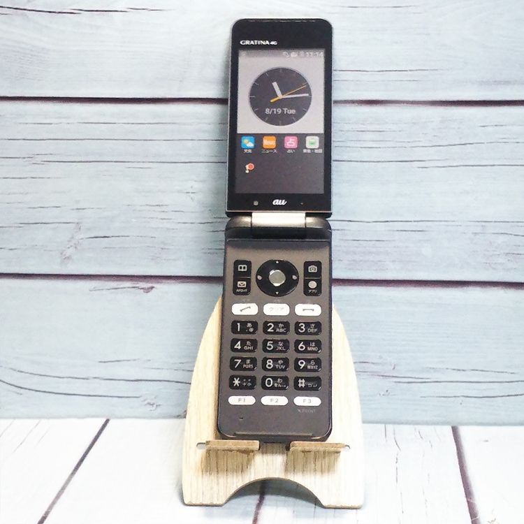KYOCERA au GRATINA 4G BLACK KYF31  329