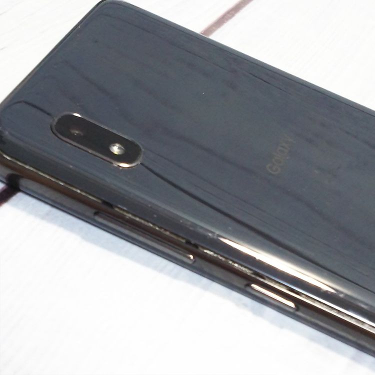 au Galaxy A20 SCV46 Black  742