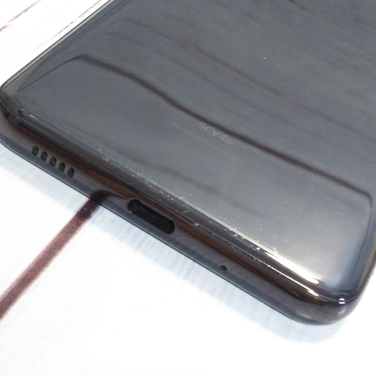 au Galaxy A20 SCV46 Black  407