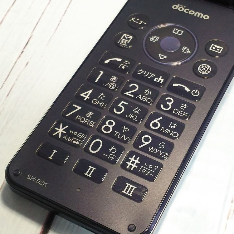 docomo SHARP �����쥹�������� SH-02K �֥롼�֥�å� �ͥ��ӡ�  095