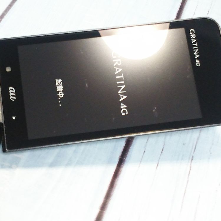 KYOCERA au GRATINA 4G BLACK KYF31  044