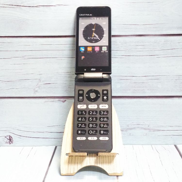 KYOCERA au GRATINA 4G BLACK KYF31  969