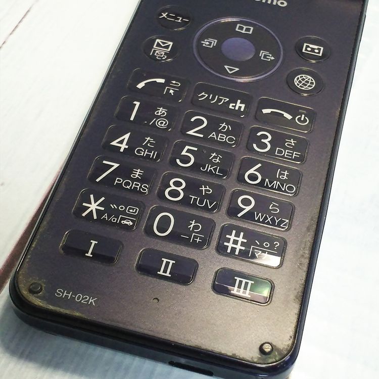 docomo SHARP �����쥹�������� SH-02K �֥롼�֥�å� �ͥ��ӡ�  483