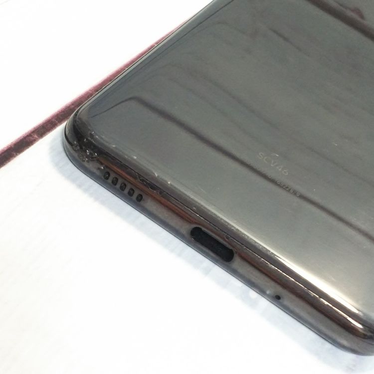 au Galaxy A20 SCV46 Black  289