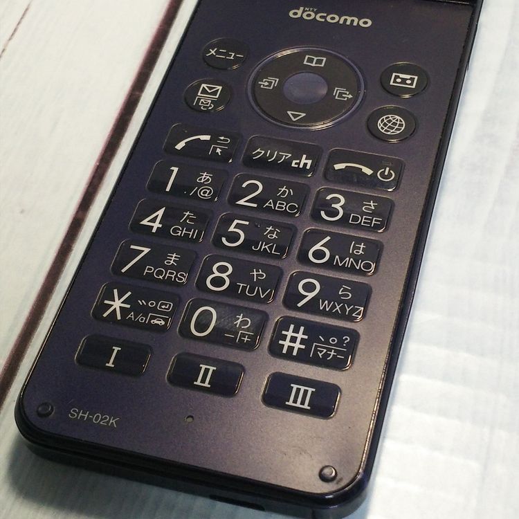 docomo SHARP �����쥹�������� SH-02K �֥롼�֥�å� �ͥ��ӡ�  730