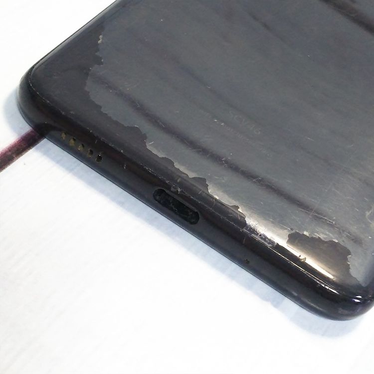 au Galaxy A20 SCV46 Black  795