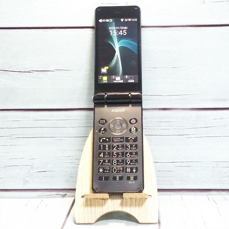 Softbank 601SH AQUOS ��������2 BLACK �֥�å�  027