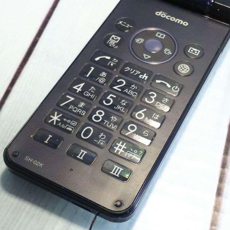 docomo SHARP �����쥹�������� SH-02K �֥롼�֥�å� �ͥ��ӡ�  917