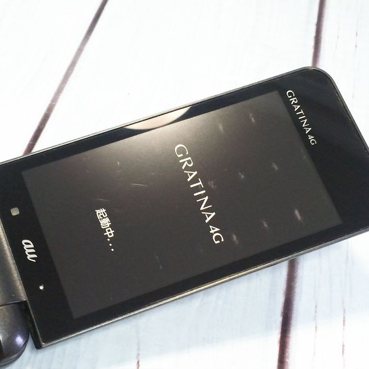 KYOCERA au GRATINA 4G BLACK KYF31  616