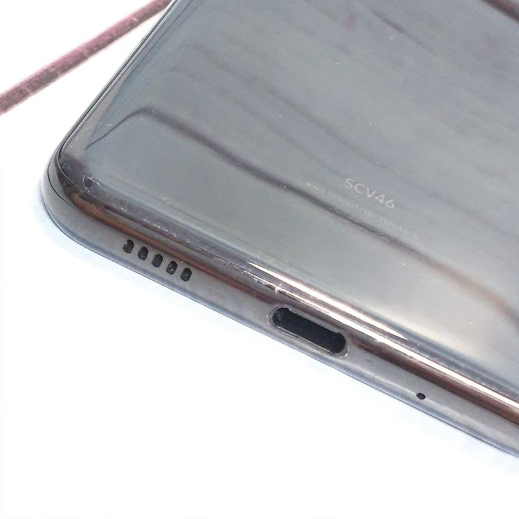 au Galaxy A20 SCV46 Black  456