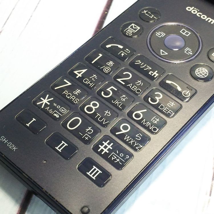 docomo SHARP �����쥹�������� SH-02K �֥롼�֥�å� �ͥ��ӡ�  725