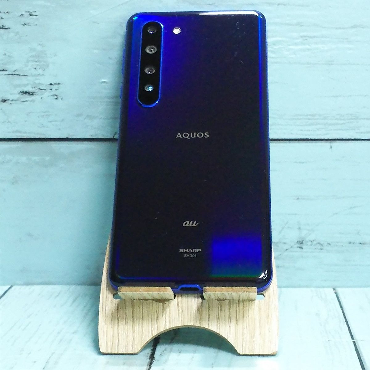 ムスビー｜au AQUOS R5G SHG01 アースブルー 美品 788【AQUOS R5G 