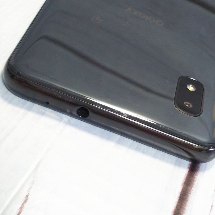 au Galaxy A20 SCV46 Black  208