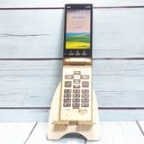 au 京セラ かんたんケータイ KYF38 シャンパンゴールド 837