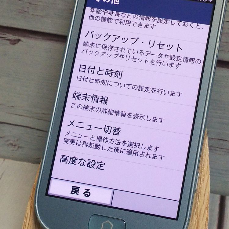 docomo ٻ 餯餯ޡȥե3 F-06F ֥롼 165