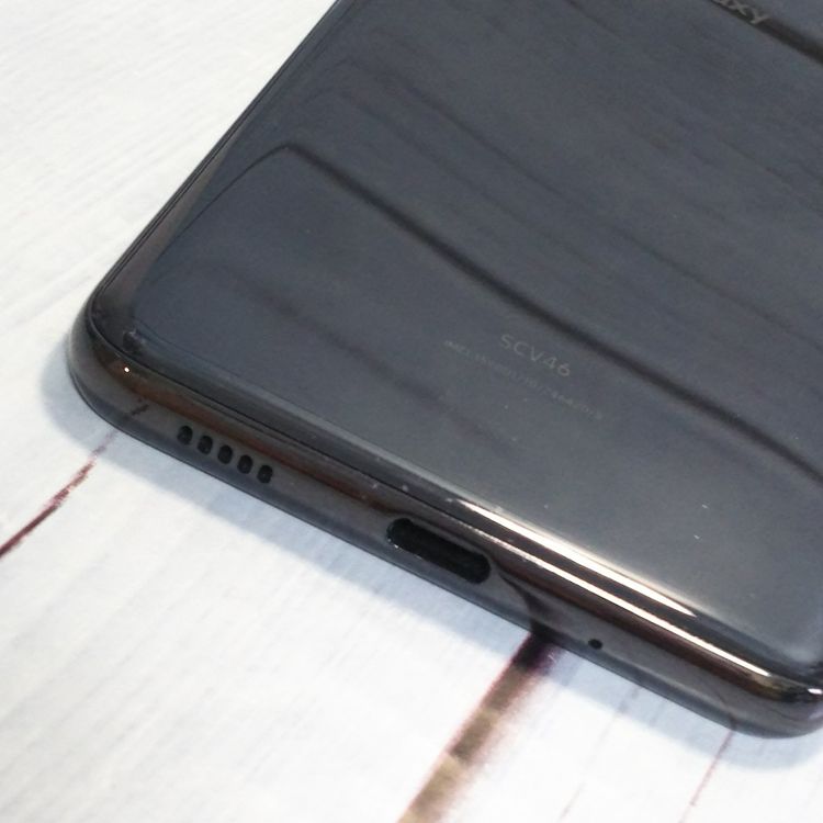 au Galaxy A20 SCV46 Black  208