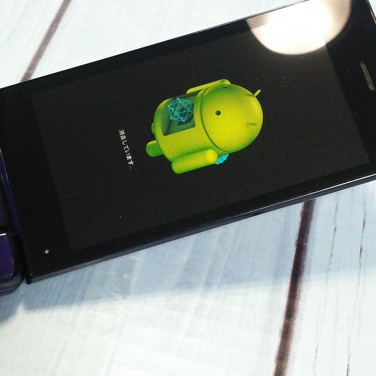 docomo SHARP �����쥹�������� SH-02K �֥롼�֥�å� �ͥ��ӡ�  529