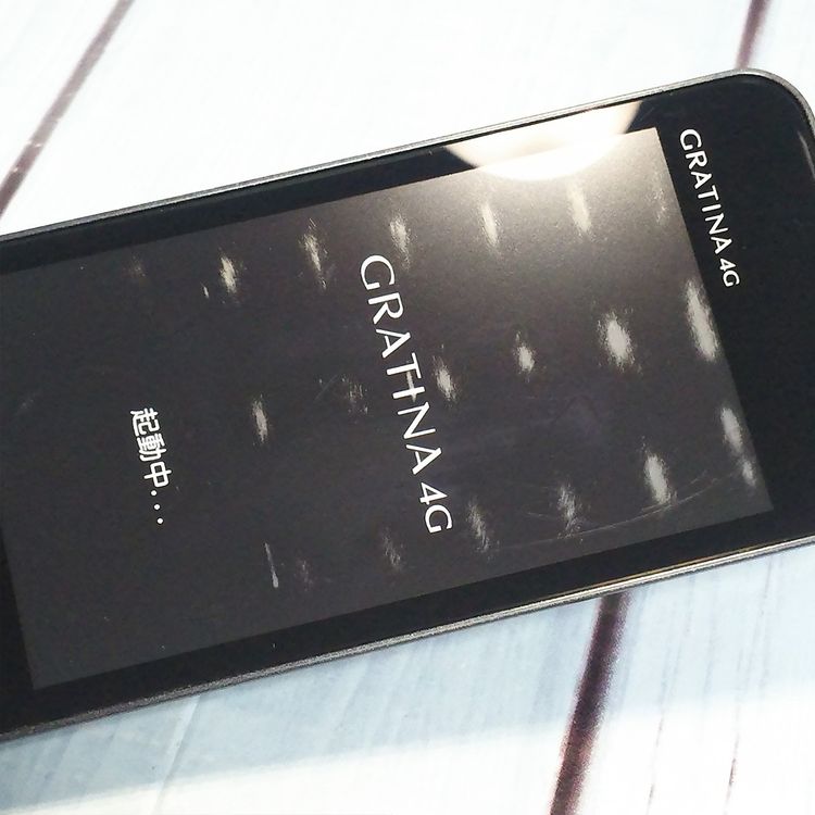 KYOCERA au GRATINA 4G BLACK KYF31  230