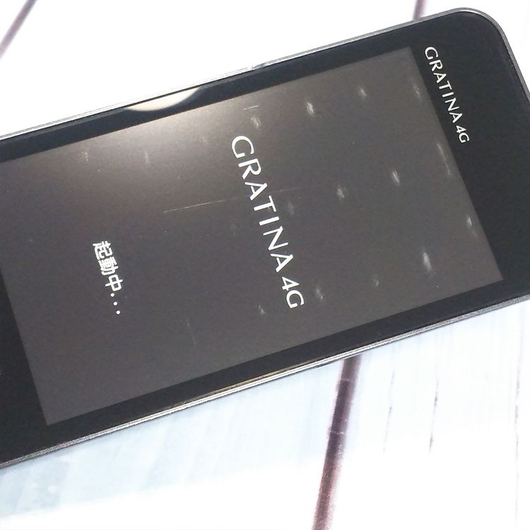 KYOCERA au GRATINA 4G BLACK KYF31  580