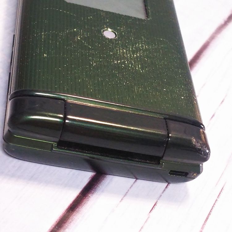 KYOCERA au KYF36 ���󤿤󥱡����� GREEN  938