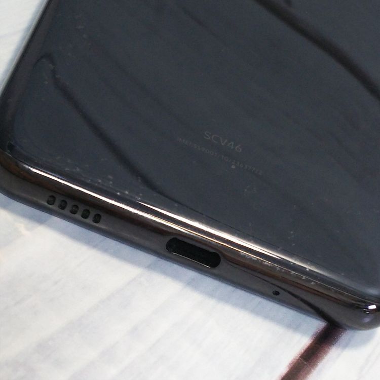 au Galaxy A20 SCV46 Black  772