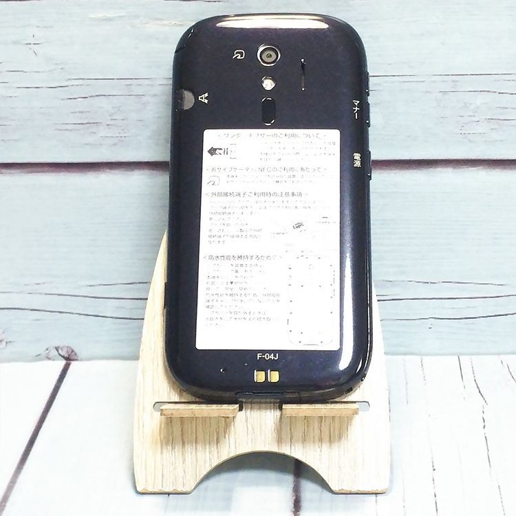 F-04J �餯�餯���ޡ��ȥե���4 �֥�å� ���� BLACK docomo  165