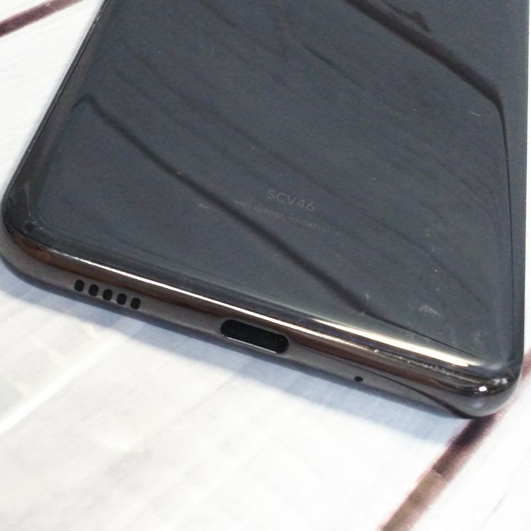 au Galaxy A20 SCV46 Black  575