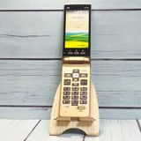 au 京セラ かんたんケータイ KYF38 シャンパンゴールド 196