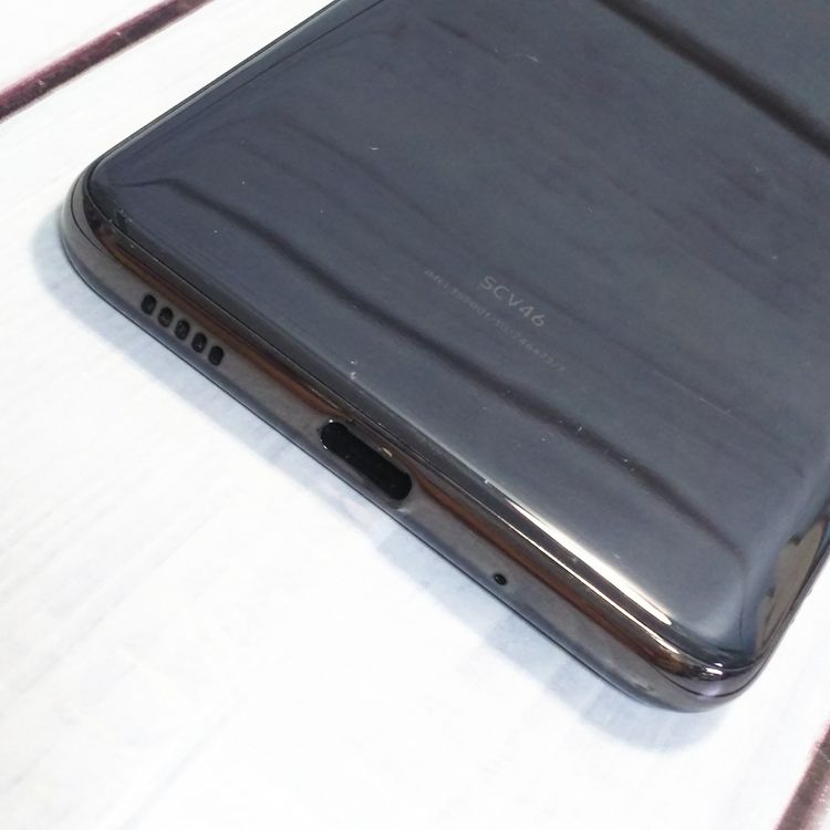 au Galaxy A20 SCV46 Black  737