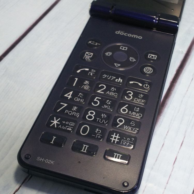 docomo SHARP �����쥹�������� SH-02K �֥롼�֥�å� �ͥ��ӡ�  203