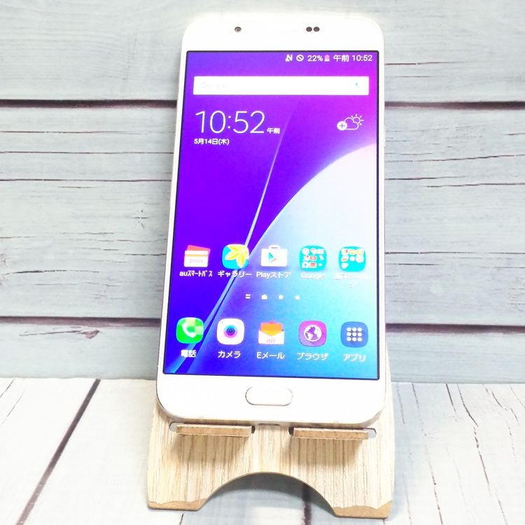 au Galaxy A8 SCV32 32GB �ۥ磻�� �����  169