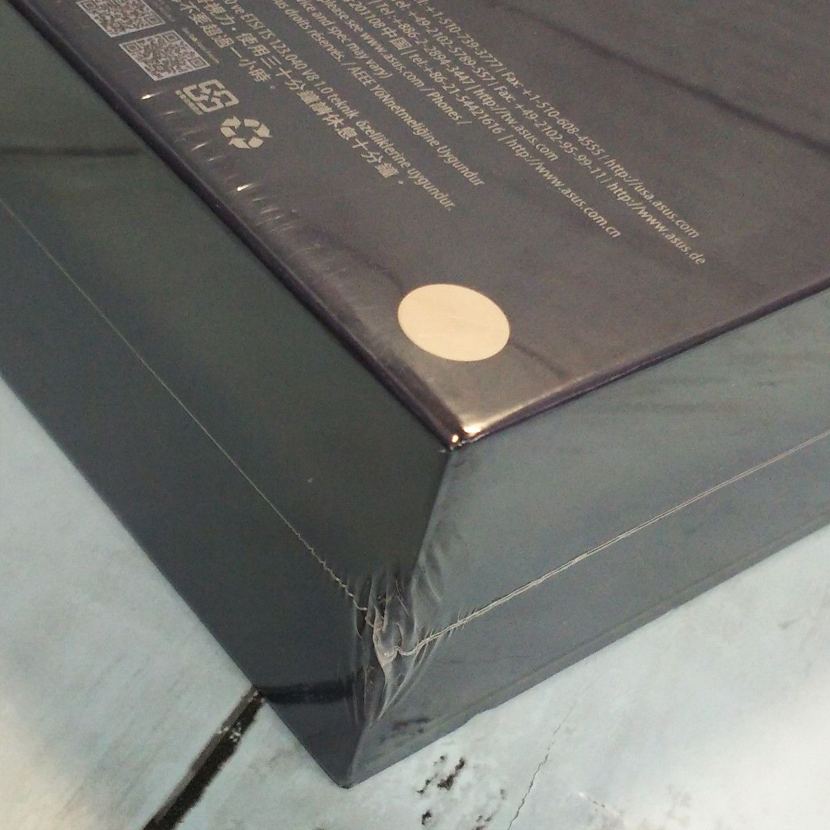 ムスビー｜未開封 ZenFone3 ZE552KL クリスタルゴールド ほぼ新品 944 
