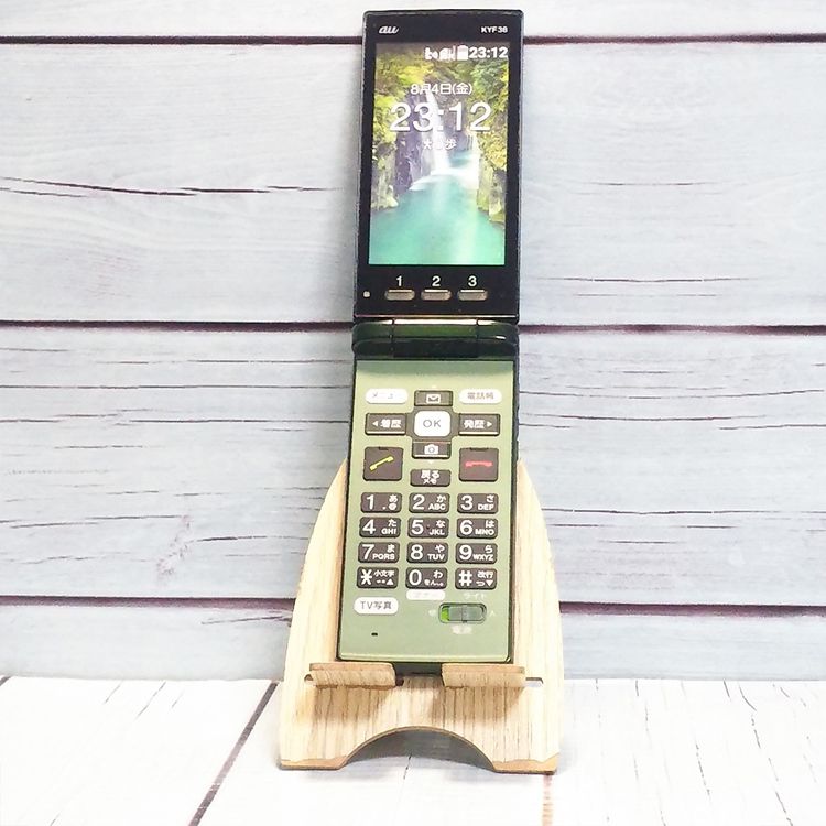 KYOCERA au KYF36 ���󤿤󥱡����� GREEN  364