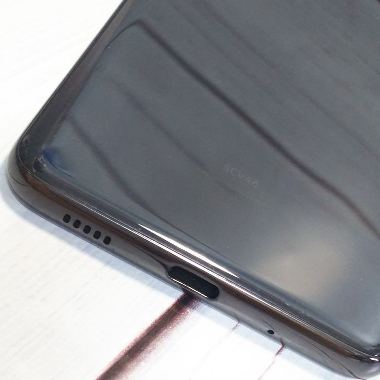 au Galaxy A20 SCV46 Black  253