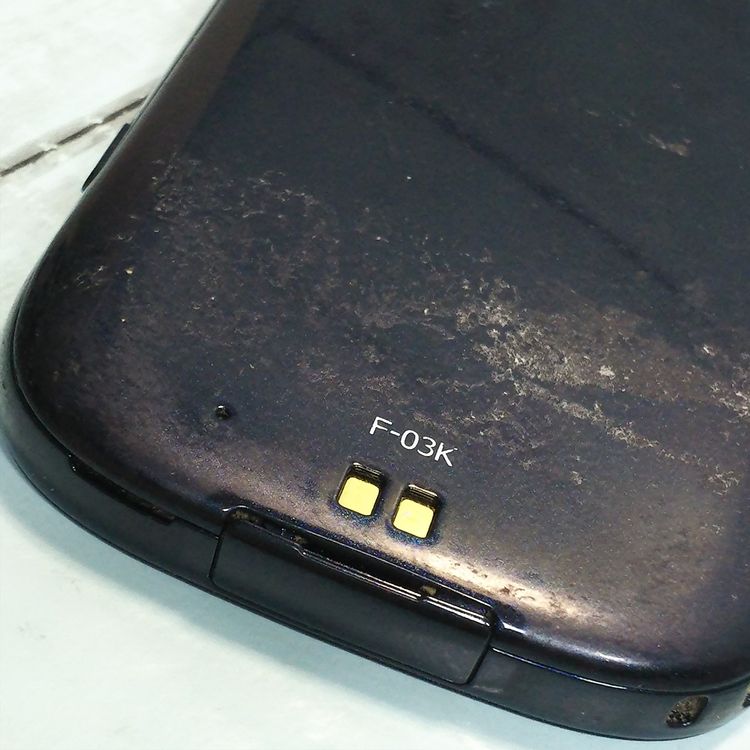 docomo F-03K black �餯�餯���ޡ��ȥե��� me  989