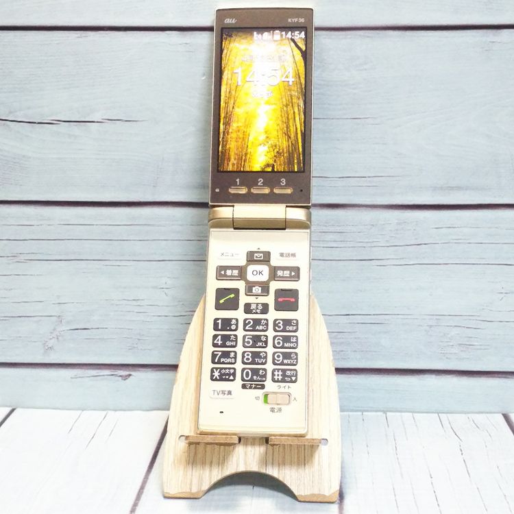 KYOCERA au KYF36 ���󤿤󥱡����� GOLD  912