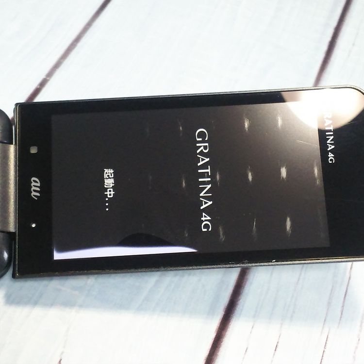 KYOCERA au GRATINA 4G BLACK KYF31 [������]  086