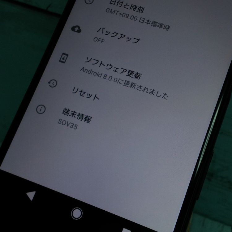 SONY Xperia XZs SOV35 au �֥�å�  121