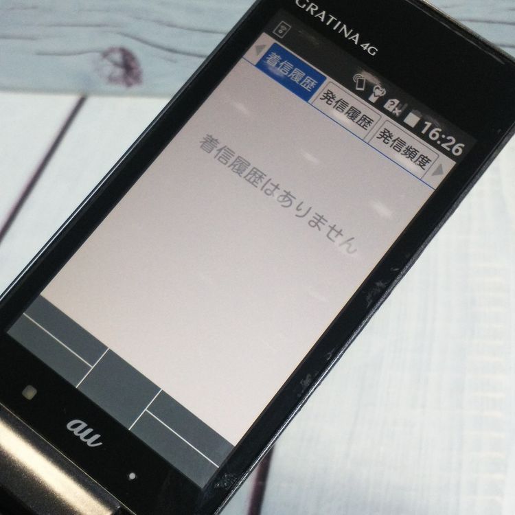 KYOCERA au GRATINA 4G BLACK KYF31  275