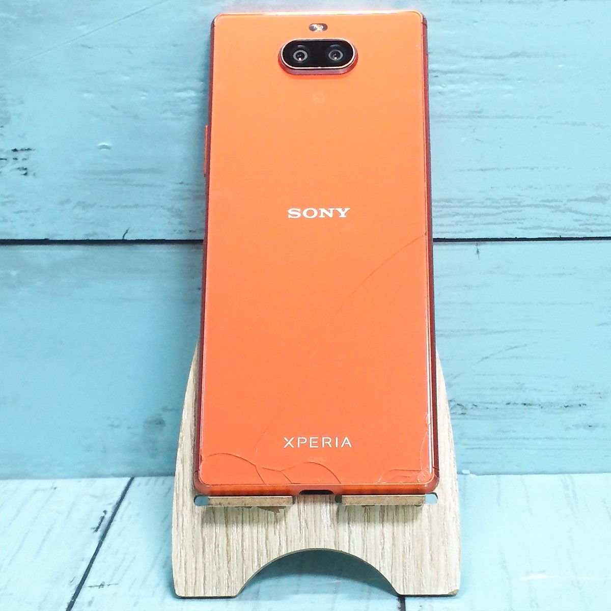 ムスビー｜au Xperia8 SOV42 オレンジ [訳あり] 274【Xperia 8 SOV42 